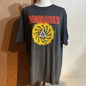 Soundgarden Men's Charcoal Graphic Tee